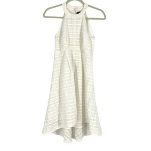 Nanette Lepore Cream Sleeveless Halter Dress Size 2